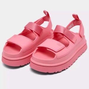 NWOB UGG  tropical Pink Sandals sz9